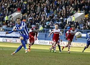 2013-14 Season Photographic Print Collection: Sheffield Wednesday vs Middlesborough March 1st 2014