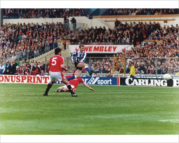 Sheffield Wednesday John Sheridan 1991 League Cup Final