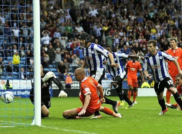 Sheffield Wednesday v Millwall... GOAL... Owls Miguel Llera makes it 2-2 with his first goal