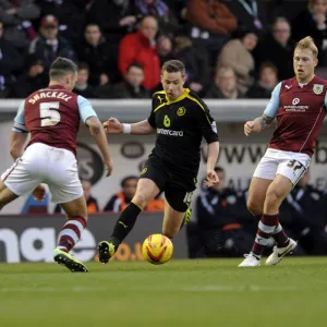 2013-14 Season Collection: Burnley vs Sheffield Wednesday January 18th 2014
