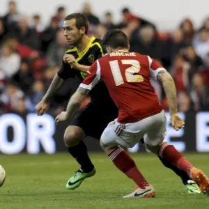 2013-14 Season Collection: Nottingham Forest vs SWFC April 8th 2014