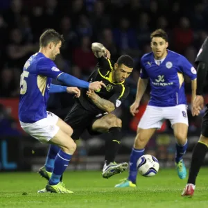 2013-14 Season Collection: Leicester City vs SWFC April 5th 2014