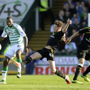 2013-14 Season Collection: Yeovil Town vs SWFC March 8th 2014