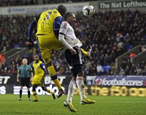 Bolton Vs SWFC December 26th 2012 Collection: Bolton Wanderers v Sheffield Wednesday... Reda Johnson nearly makes it 2-0
