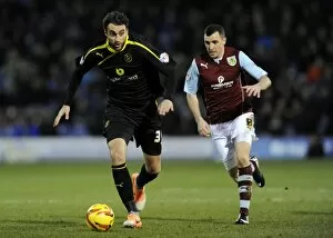 Burnley vs Sheffield Wednesday January 18th 2014 Collection: burnley v owls 29