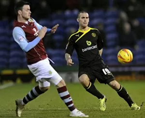 Burnley vs Sheffield Wednesday January 18th 2014 Collection: burnley v owls 30