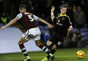 Burnley vs Sheffield Wednesday January 18th 2014 Collection: burnley v owls 35