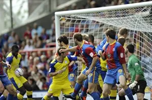Images Dated 1st September 2012: Crystal Palace v Sheffield Wednesday... GOAL... Owls Michail Antonio follows a Mark Beevers flick