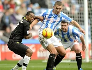 Images Dated 22nd February 2014: Huddersfield v Owls 59