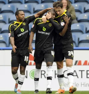 2013-14 Season Photographic Print Collection: Huddersfield Town vs SWFC February 22nd 2014