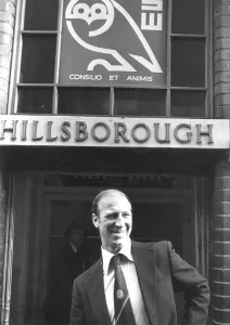 Jack Charlton at Hillsborough