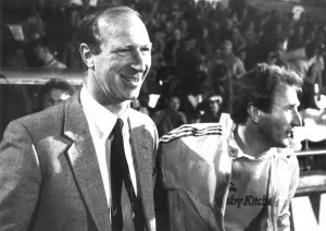 Jack Charlton and Howard Wilkinson