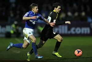 Images Dated 4th January 2014: macclesfield v owls 29