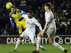 MK Dons vs SWFC ( Replay) January 15th 2013 Collection: mk dons v owls 35