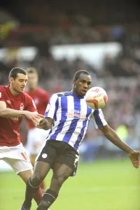 Notts Forest v Sheffield Wednesday... Michail Antonio