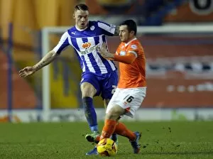 Images Dated 1st January 2014: owls v blackpool 19