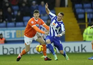 Images Dated 1st January 2014: owls v blackpool 3