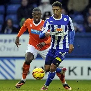 Images Dated 1st January 2014: owls v blackpool 32