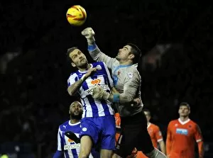 Images Dated 1st January 2014: owls v blackpool 40