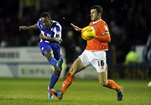 Images Dated 1st January 2014: owls v blackpool 47