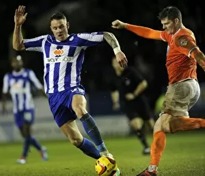 Images Dated 1st January 2014: owls v blackpool 52