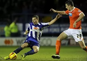 Images Dated 1st January 2014: owls v blackpool 53