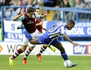 Images Dated 10th August 2013: owls v burnley 64