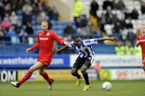 2012-13 Season Photographic Print Collection: SWFC vs Cardiff City March 16th 2013