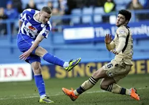 Sheffield Wednesday vs Leeds United January 11th 2014 Collection: owls v leeds 44