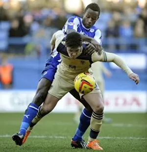 Sheffield Wednesday vs Leeds United January 11th 2014 Collection: owls v leeds 70
