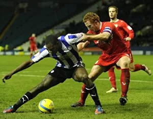 SWFC vs MK Dons January 5th 2013 Collection: owls v mk dons 12a