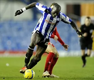 SWFC vs MK Dons January 5th 2013 Collection: owls v mk dons 15