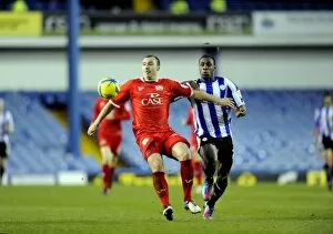SWFC vs MK Dons January 5th 2013 Collection: owls v mk dons 17