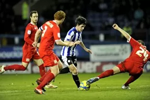 SWFC vs MK Dons January 5th 2013 Collection: owls v mk dons 20
