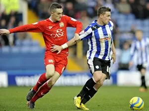 SWFC vs MK Dons January 5th 2013 Collection: owls v mk dons 33