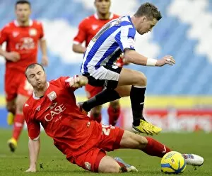 SWFC vs MK Dons January 5th 2013 Collection: owls v mk dons 34
