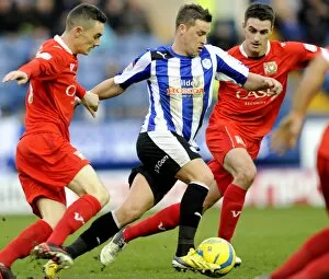 SWFC vs MK Dons January 5th 2013 Collection: owls v mk dons 35
