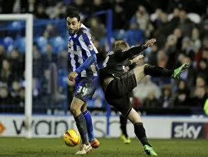 Sheffield Wednesday vs Wigan February 11th 2014 Collection: owls v wigan 11