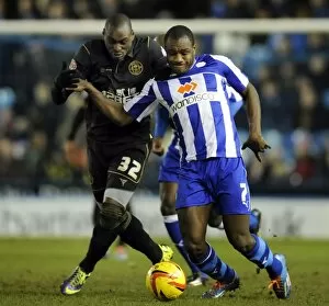 Images Dated 11th February 2014: owls v wigan 36