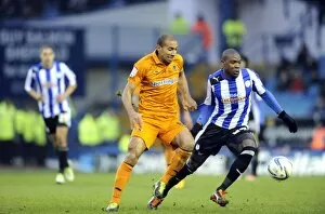 SWFC vs Wolves January 19th 2013 Collection: owls v wolves 14