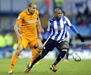 SWFC vs Wolves January 19th 2013 Collection: owls v wolves 14a