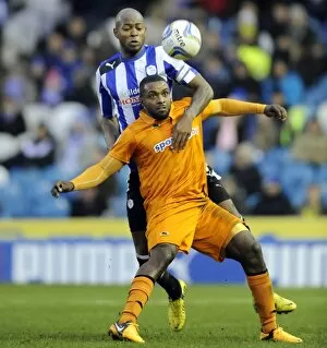 SWFC vs Wolves January 19th 2013 Collection: owls v wolves 24