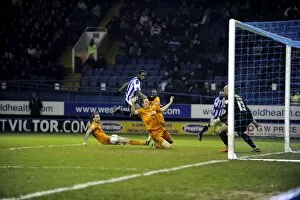 SWFC vs Wolves January 19th 2013 Collection: owls v wolves 27