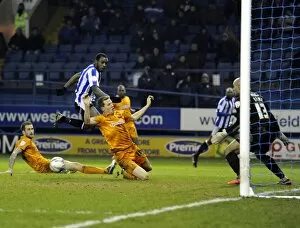 SWFC vs Wolves January 19th 2013 Collection: owls v wolves 27a