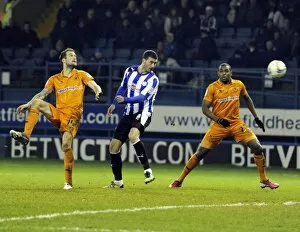 SWFC vs Wolves January 19th 2013 Collection: owls v wolves 28