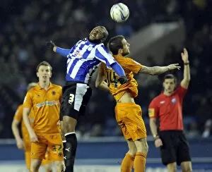 SWFC vs Wolves January 19th 2013 Collection: owls v wolves 30a