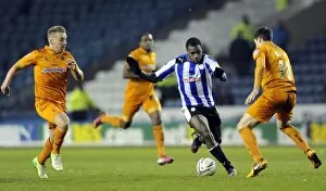 SWFC vs Wolves January 19th 2013 Collection: owls v wolves 39a