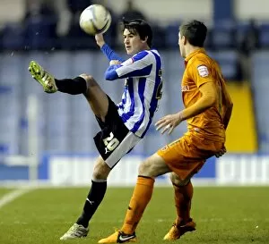 SWFC vs Wolves January 19th 2013 Collection: owls v wolves 42
