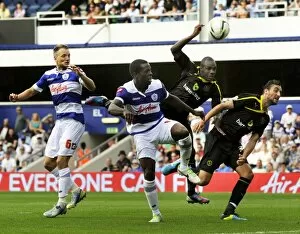 Images Dated 3rd August 2013: QPR v Owls 71a