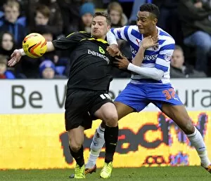 Reading vs Sheffield Wednesday February 8th 2014 Collection: reading v owls 16